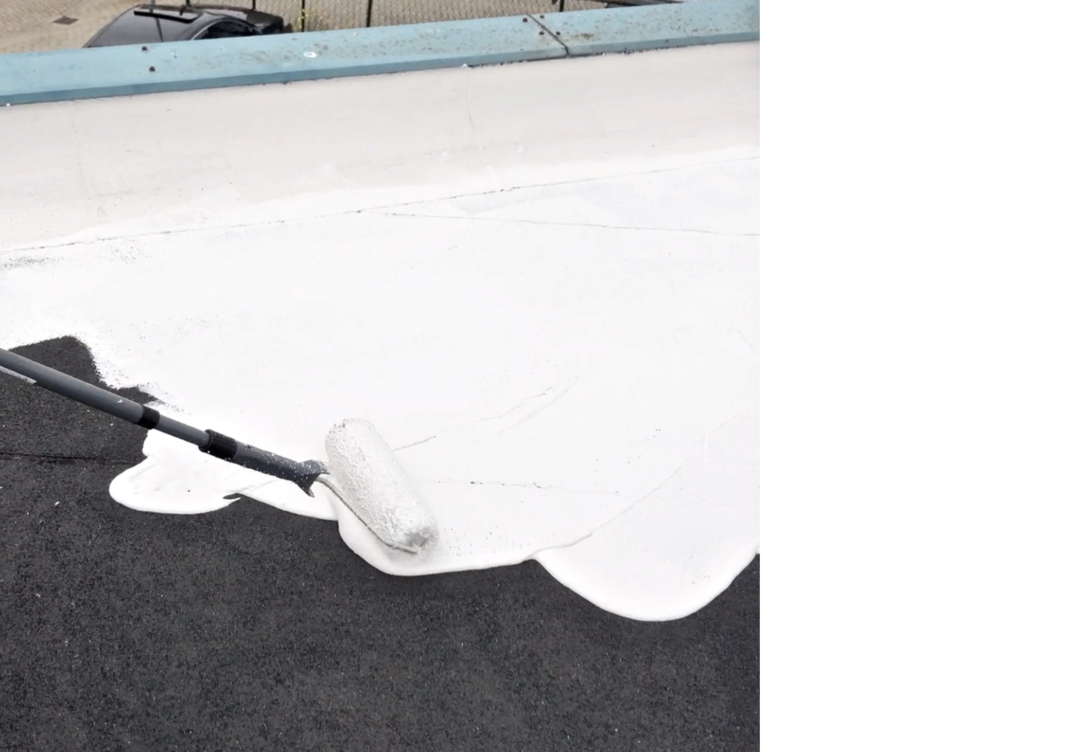 Witte dakbedekking 13